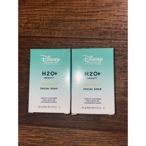 Set of 2 Disney H20+ beauty facial soap bars